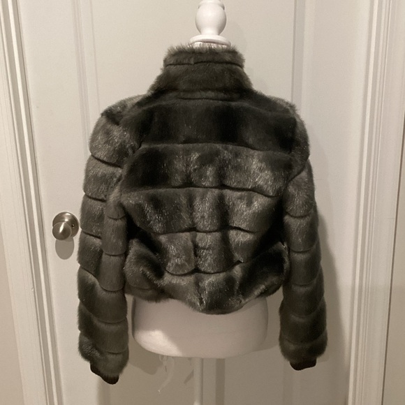 H&M Charcoal Teddy Jacket - Picture 3 of 9